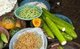Vietnam: Root vegetables in a fresh market in Hue